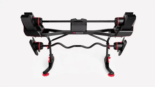 BowFlex SelectTech 2080 Adjustable Barbell with Curl Bar
