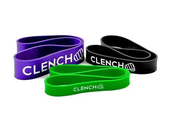 Clench Fitness 13" Mini Resistance Bands - 3 band set