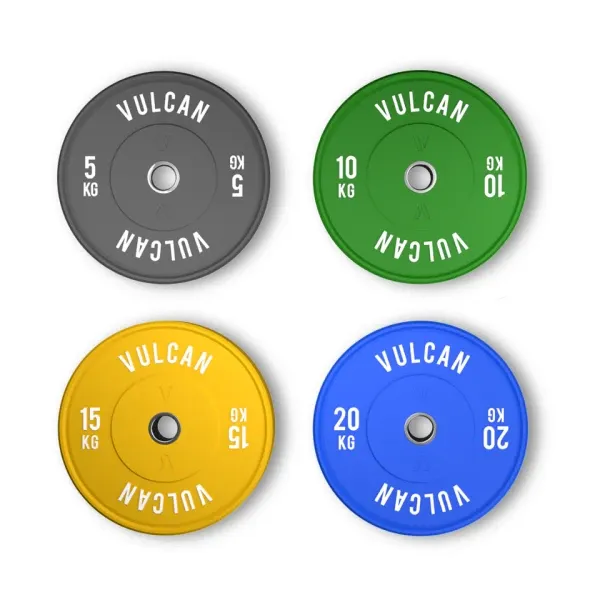 Olympic Colour Bumper Plates (100kgs Set)