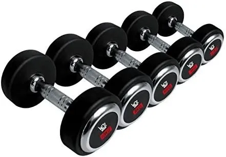 We R Sports Rubber Dumbbells