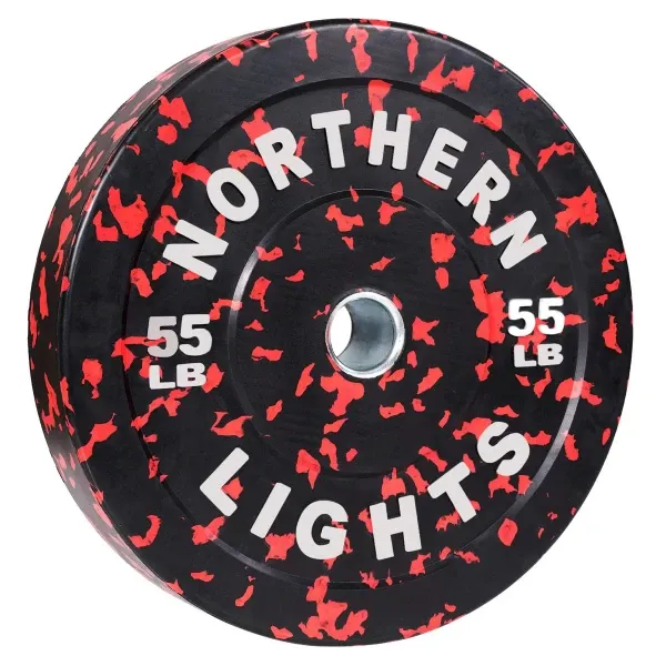 Northern Lights Olympic Bumper Plate Fleck
