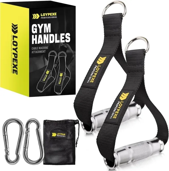 Exercise Handle, Heavy Duty Cable Grip Attachments
