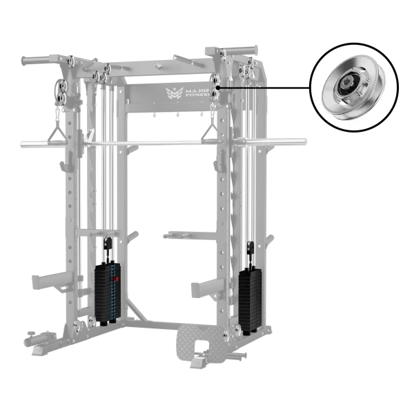 Major Fitness Aluminum Pulley & Weight Stack Bundle