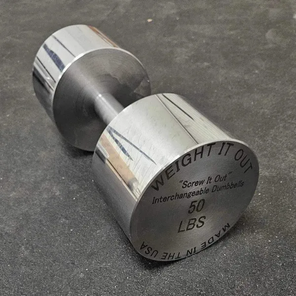 Solid Steel Dumbbells