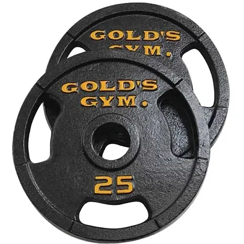 Gold's Gym olympic plates