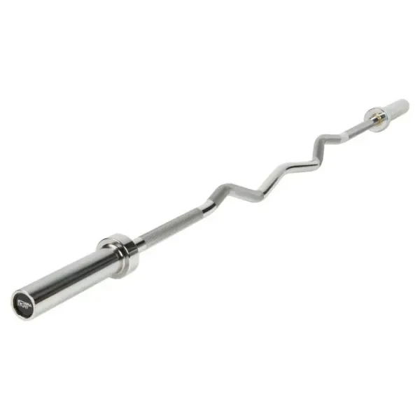 Rackable Olympic EZ Curl Bar