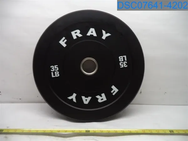 Fray Fitness Bumper plates
