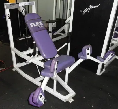 Flex fitness adductor