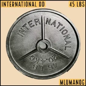International Vintage Weight Plates