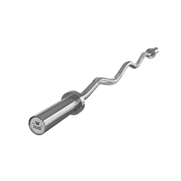 Major Fitness 4ft Olympic EZ Curl Barbell