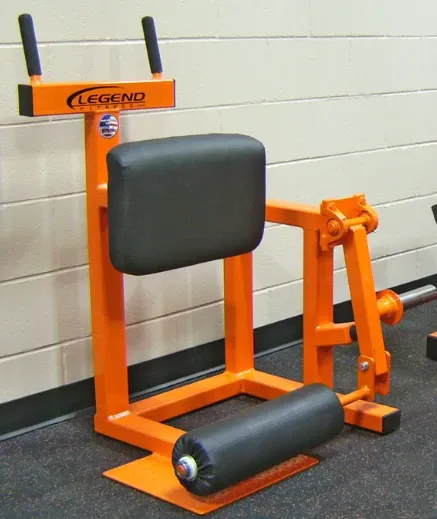Plate-Loaded Standing Leg Curl