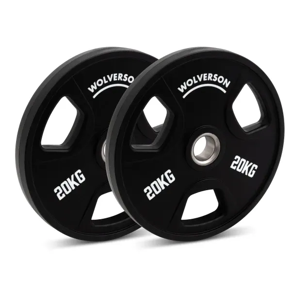 Tri-Grip PU Olympic Weight Plates