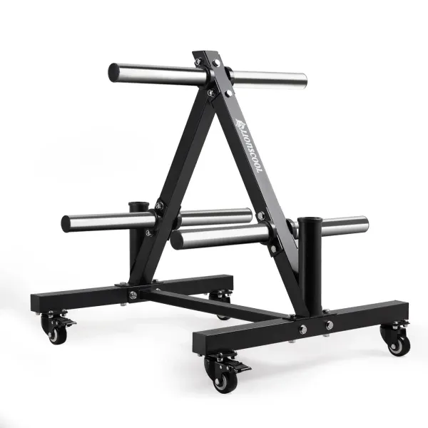 Olympic Weight Plate Tree Bumper Plate Storage Rack