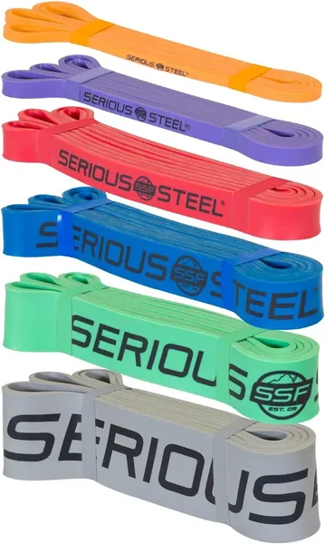 Serious Steel 37" Resistance Band Set