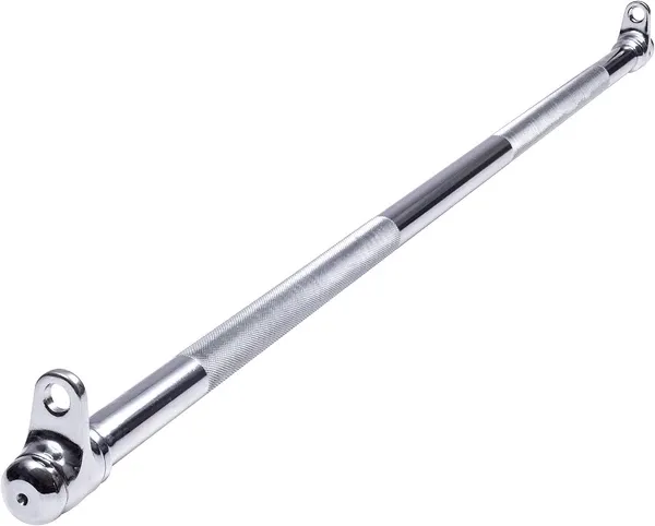 AmStaff 48" Straight Ez Curl Lat Pull Down Bar