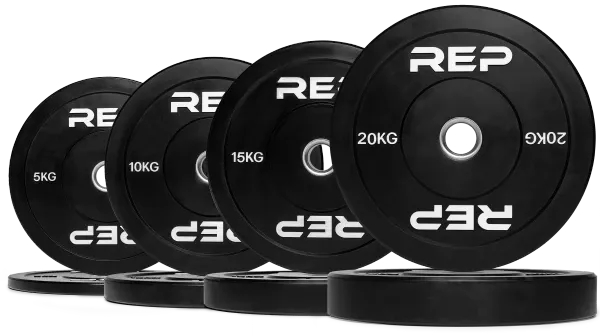 Black Bumper Plates (KG)