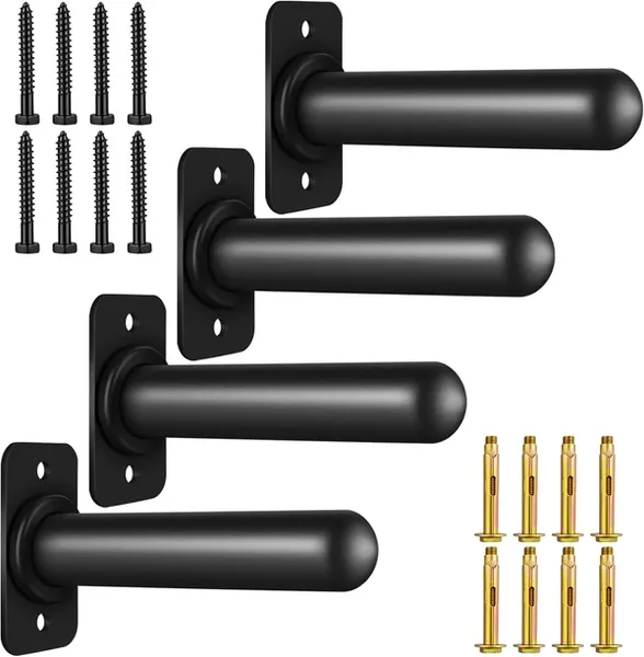 KDNVPS Wall Mounted Weight Plate Holder for 2" Olympic Plates