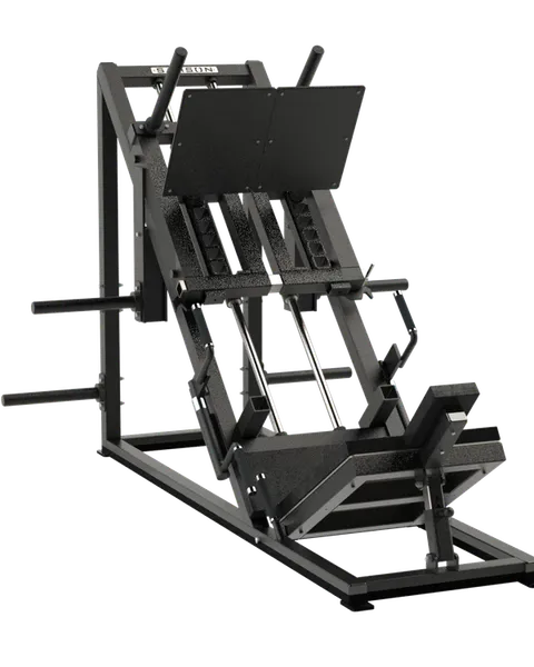Hip Sled: Bilateral and Unilateral Hack Squat Machine