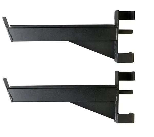 PRISP Safety Spotter Arm Attachments - Barbell Catchers for 2x2 Squat Racks, Sold in Pairs