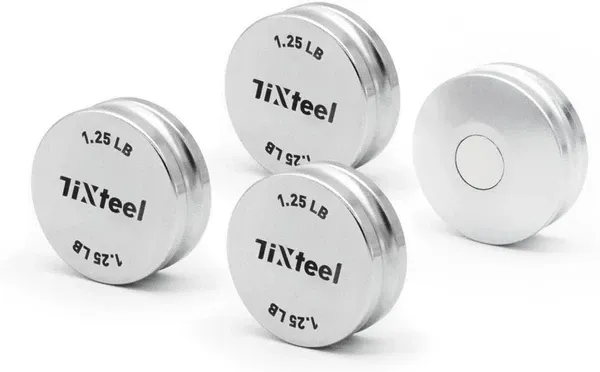 Tixteel Magnetic Fractional Weights 1.25lb (5lb in total)