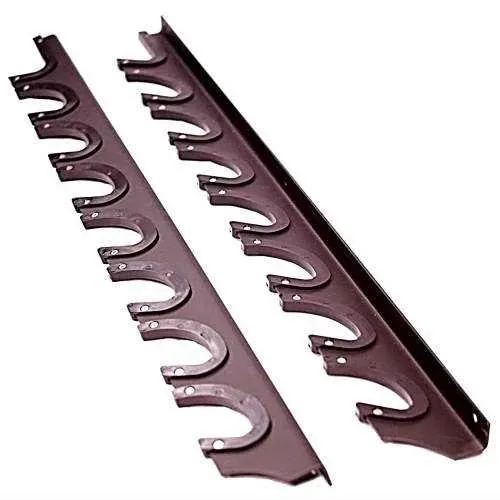 WALL MOUNTED 8 OLYMPIC BAR HOLDER