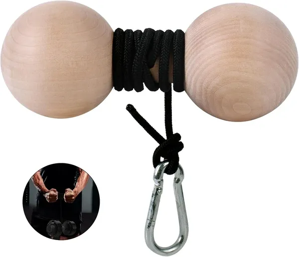 Wooden Wrist and Forearm Roller - Ball