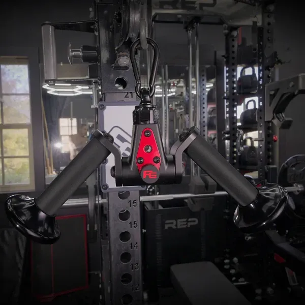 Tricep Pressdown Attachment, Rotating and Fixed