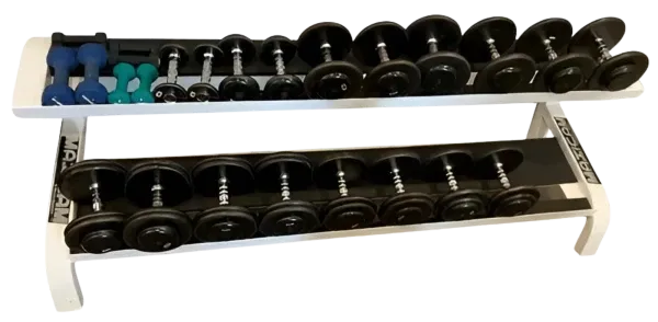 Maxicam 2 Tier Saddle Dumbbell Rack
