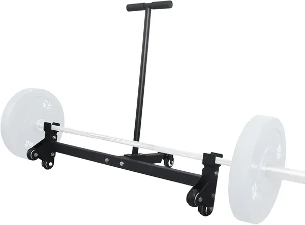 Deadlift Jack Barbell Stand with Wheels
