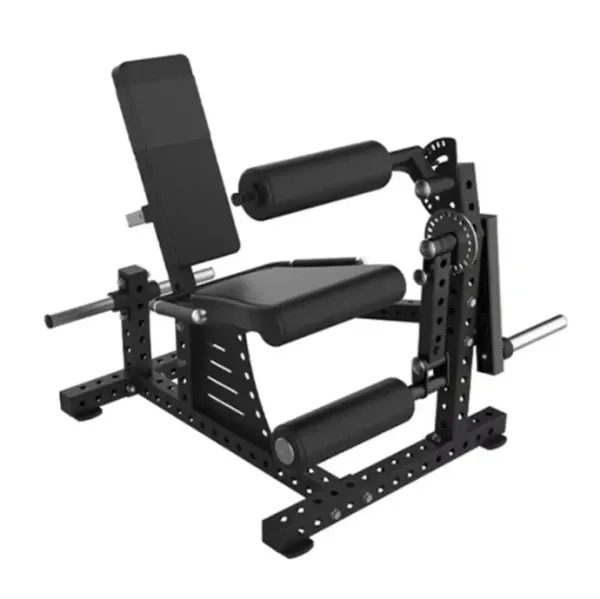 Commercial-Grade Plate Loaded Leg Extension and Curl Combo