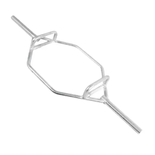 Reversible Olympic Mega Hex Weightlifting Bar