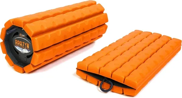 Brazyn Morph Foam Roller: Collapsible Travel Foam Roller