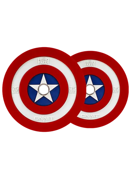 Captain America Weight Plates