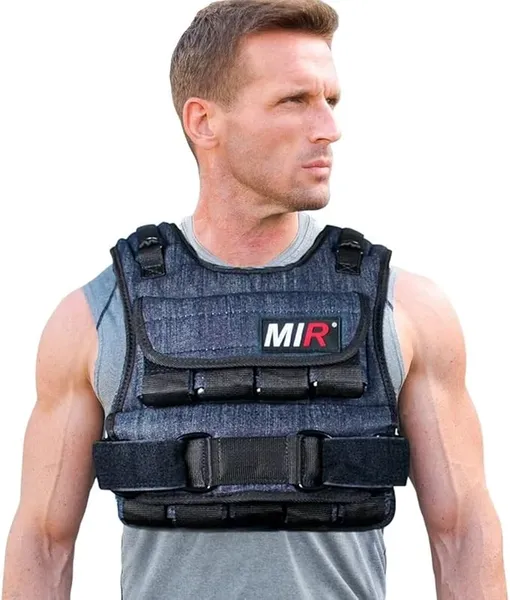 miR Air Flow Weighted Vest with Zipper