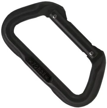 SMC Safety and Rescue Non-Locking Carabiner: Force Series D, Black
