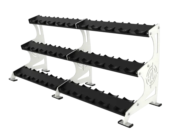 Alpha 3 Tier Pro Style Dumbbell Rack