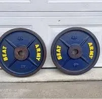 York Vintage BEAT ARMY Plates