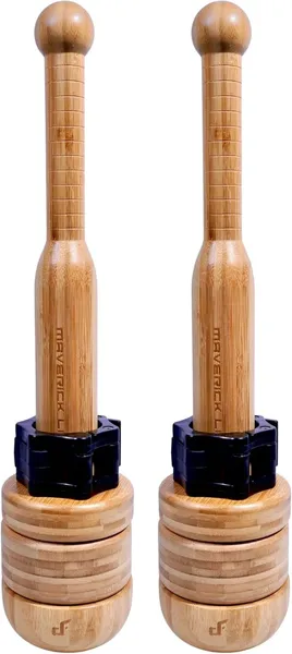 DangerouslyFit Maverick Lite Bamboo Indian Clubs
