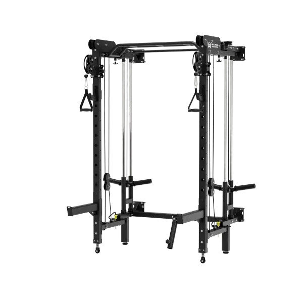 Major Fitness F35 All-In-One Home Gym Wall-Mount Folding Power Rack