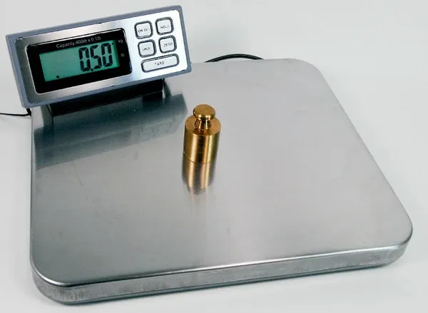 Large shipping scale