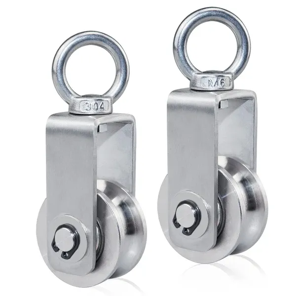 Cable Pulley Wheel Stainless Steel Swivel Pulley