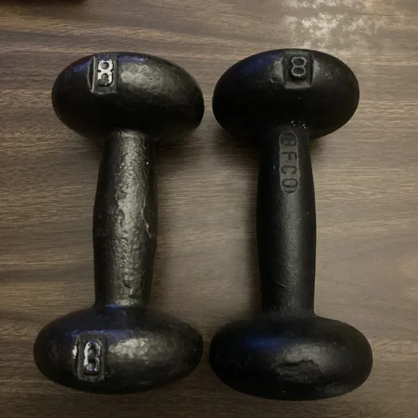 Vintage BFCO Bun Dumbbells