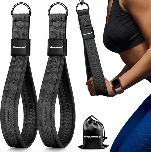 RENRANRING Tricep Rope Cable Attachment Handles