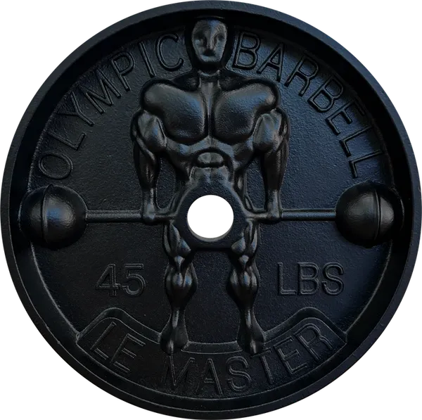 Le Master Deep dish barbell plates