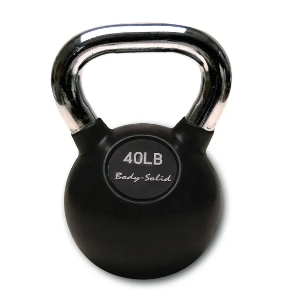 Body-Solid Premium Chrome Handle Kettlebells