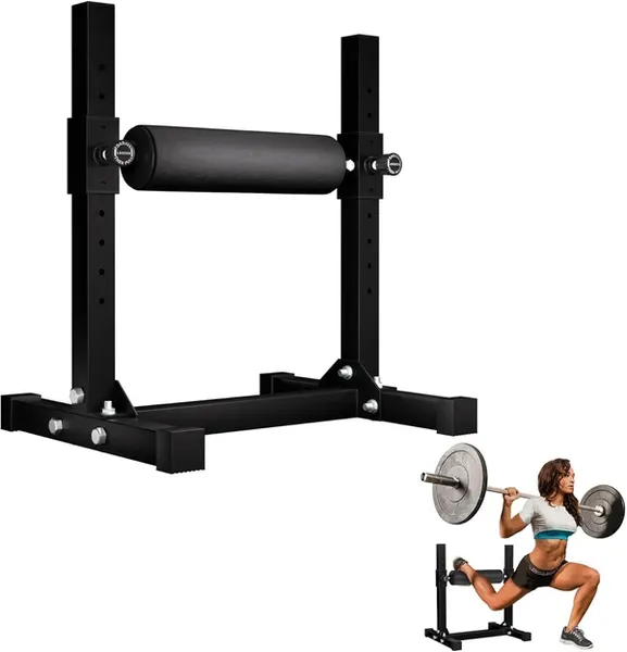 Fitvids Bulgarian Split Squat Stand, Single Leg Squat Roller