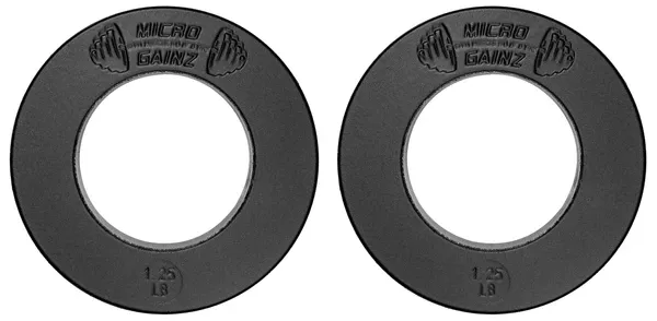 Olympic Size Fractional Weight Plates Pair of 1.25LB Plates