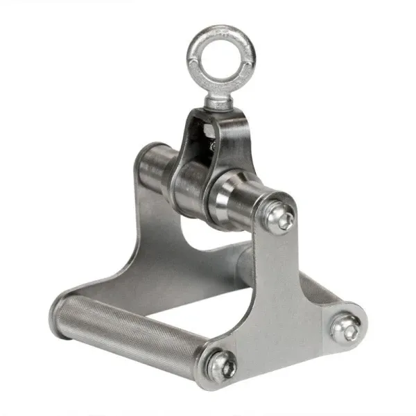 Solid Steel Seated Row Chinning Handle Cable Attachment