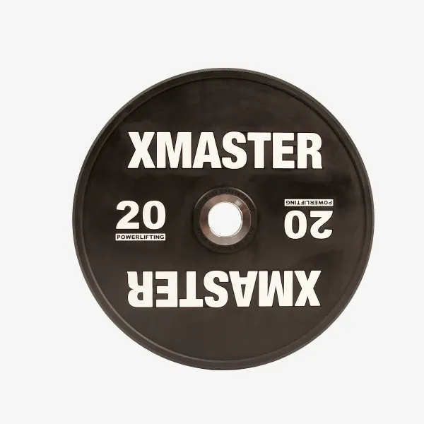 Black Urethane Powerlifting Plate (KG)