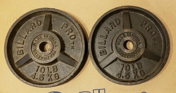 Billard Pro Roadmaster Standard Weight Plates